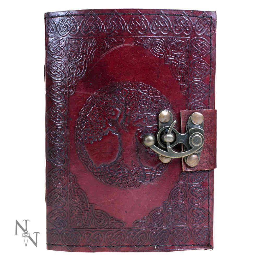 Nemesis Now - Tree Of Life w/lock Journal - Brown